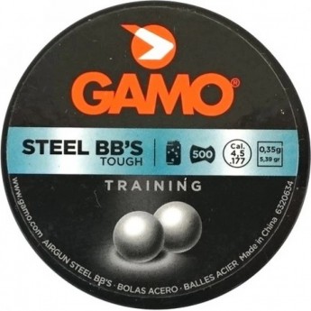 Стальные шарики GAMO BB'S 4,5мм (500шт) 64шт